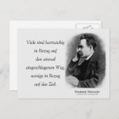 Carte Postale Viele hartnäckig (Devant / Derrière)