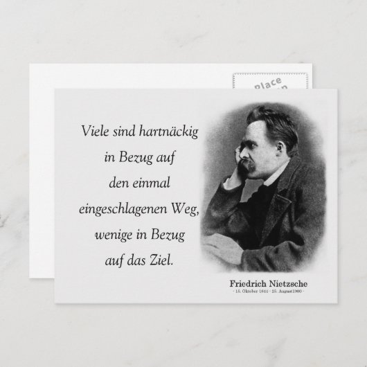 Carte Postale Viele hartnäckig (Devant / Derrière)