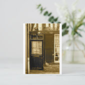 Carte Postale Vielle porte française (Debout devant)