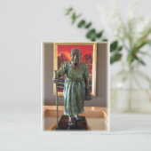 Carte Postale Vielle sculpture (Debout devant)