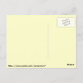 Carte Postale Vielle sculpture (Dos)