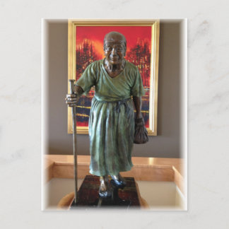 Carte Postale Vielle sculpture