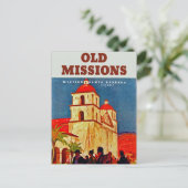 Carte Postale Vielles missions ~ Père Noël Barbara (Debout devant)