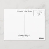 Carte Postale Vielles missions ~ Père Noël Barbara (Dos)