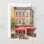 Carte Postale Vienna Austria Travel (Devant / Derrière)