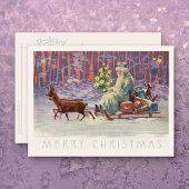 Carte postale Vienna Woods Père Noël
