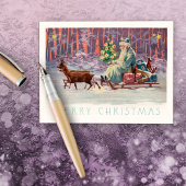 Carte postale Vienna Woods Père Noël