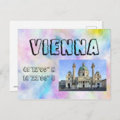 Carte Postale Vienne (Devant / Derrière)