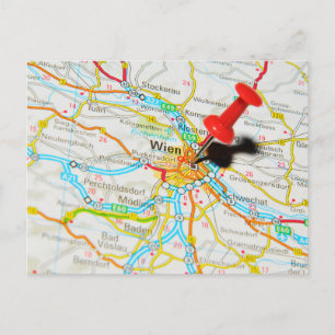 Carte Postale Vienne, Autriche