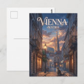 Carte Postale Vienne Autriche (Devant / Derrière)