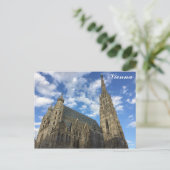 Carte Postale Vienne Autriche Cathédrale Saint-Étienne Photo de  (Debout devant)