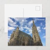 Carte Postale Vienne Autriche Cathédrale Saint-Étienne Photo de  (Devant / Derrière)