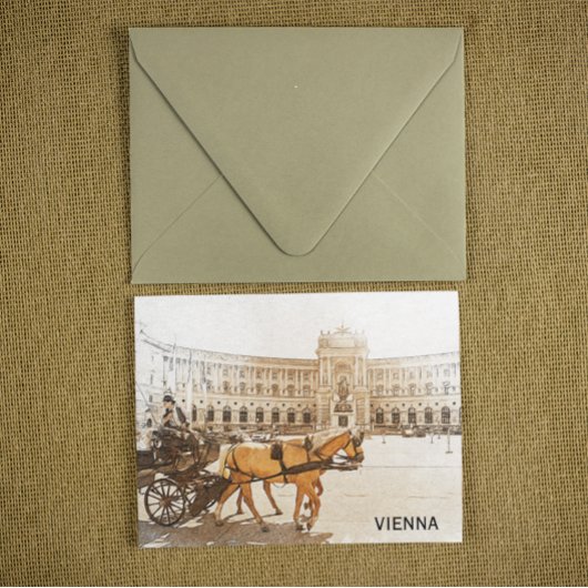 Carte Postale Vienne Autriche City Panorama