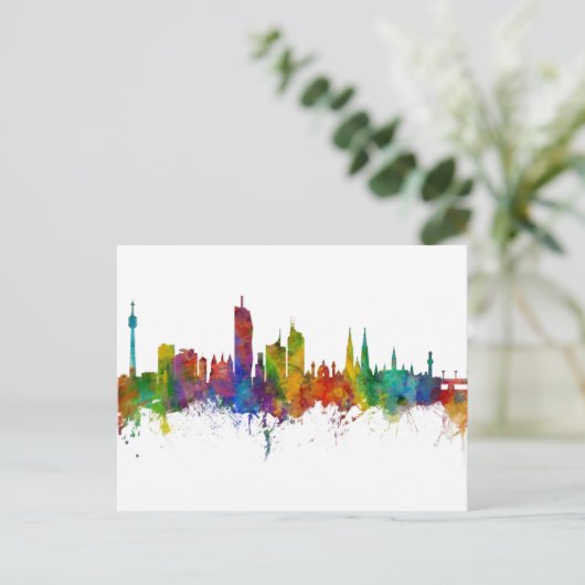 Carte Postale Vienne Autriche Skyline (Debout devant)