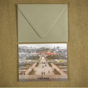 Carte Postale Vienne Autriche Vue panoramique historique