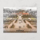 Carte Postale Vienne Autriche Vue panoramique historique (Devant)