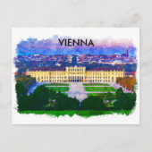 Carte Postale Vienne Autriche Vue sur la ville historique (Devant)