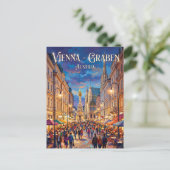 Carte Postale Vienne - Graben Autriche (Debout devant)