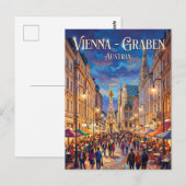 Carte Postale Vienne - Graben Autriche (Devant / Derrière)