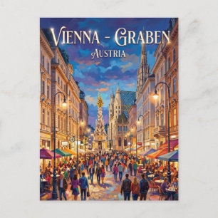 Carte Postale Vienne - Graben Autriche