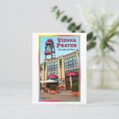 Carte Postale Vienne - Parc du Prater coloré (Debout devant)