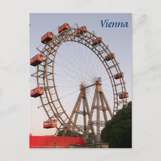 Carte Postale Vienne Riesenrad (Devant)