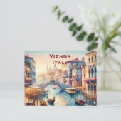 Carte Postale Vienne Tourisme Vintage Voyage Ajouter (Debout devant)