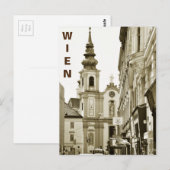 Carte Postale Vienne vintage, Autriche (Devant / Derrière)