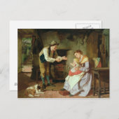 Carte Postale Viens à papa (Devant / Derrière)