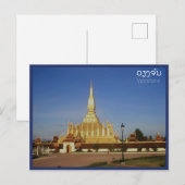 Carte Postale Vientiane - Laos (Devant / Derrière)