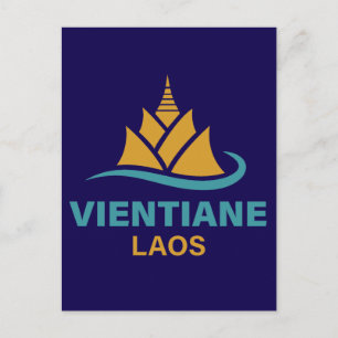 Carte Postale Vientiane Laos Asie du Sud-Est