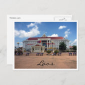 Carte Postale vientiane ville de laos (Devant / Derrière)