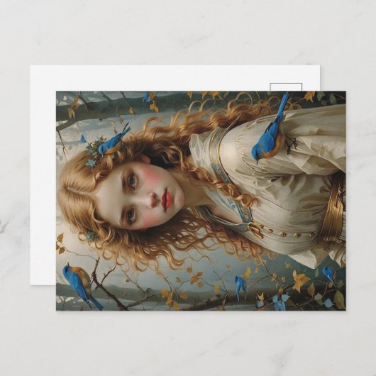 Carte Postale Vierge (Devant / Derrière)