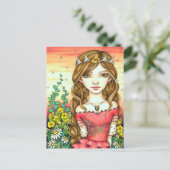 Carte Postale Vierge (Debout devant)