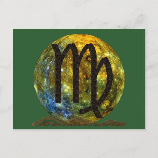 Carte Postale Vierge (Devant)