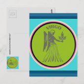 Carte postale Vierge (Devant / Derrière)