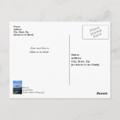Carte Postale Vierge (Dos)