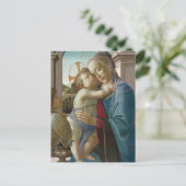 Carte Postale Vierge à l'Enfant avec un ange, Sandro Botticelli (Debout devant)
