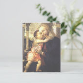 Carte Postale Vierge à l'enfant par Jacopo Bellini (Debout devant)