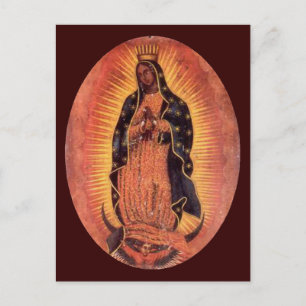 Carte Postale Vierge de Guadalupe