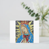 Carte Postale Vierge de Guadalupe (Debout devant)