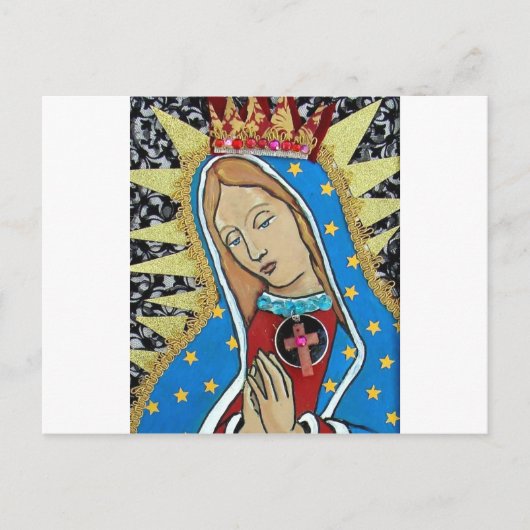 Carte Postale Vierge de Guadalupe (Devant)
