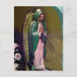 Carte postale Vierge de Guadalupe
