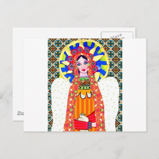 Carte Postale Vierge de Guadalupe (Devant / Derrière)