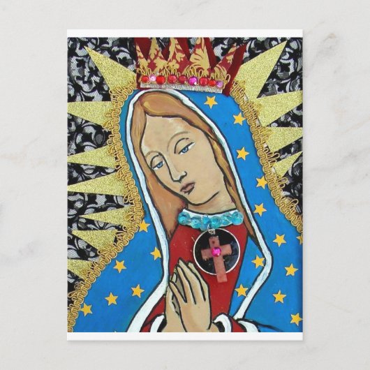 Carte Postale Vierge de Guadalupe (Devant)