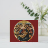 Carte Postale Vierge de la grenade - Botticelli (Debout devant)