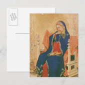 Carte Postale Vierge de l'annonce (Devant / Derrière)