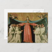 Carte Postale Vierge de Misericordia (Devant / Derrière)