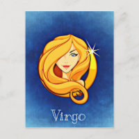Vierge de signe d'astrologie