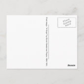 Carte postale Vierge de Thayer (Dos)